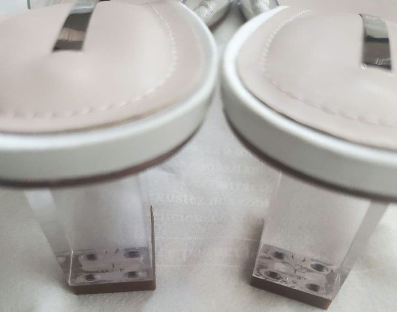 STACCATO スタッカート パール ラインストーン サンダル ミュール