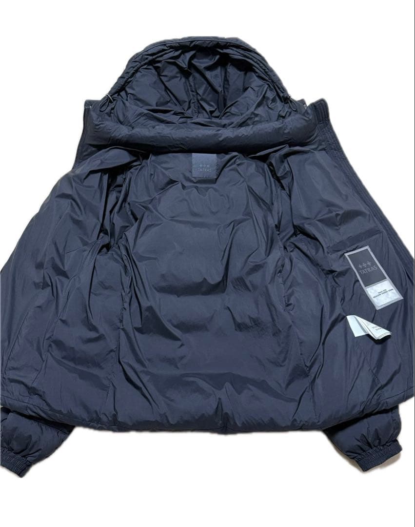 【美品】TATRAS BORBORE ダウンジャケットブラック サイズXL(4)