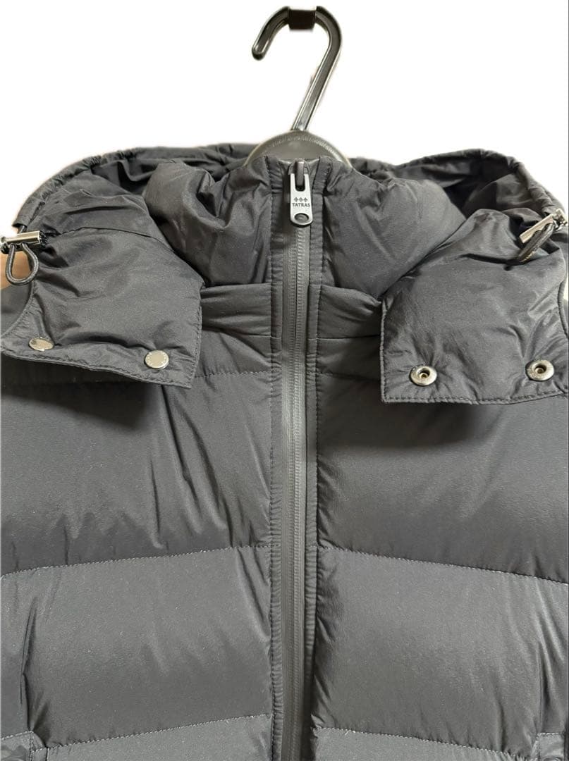 【美品】TATRAS BORBORE ダウンジャケットブラック サイズXL(4)