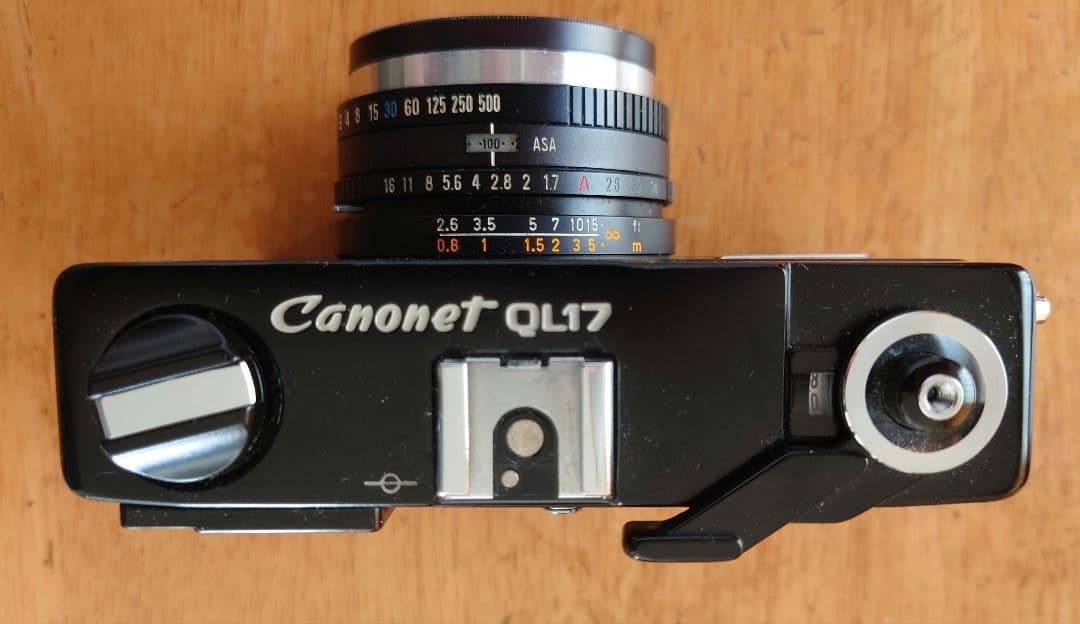 キヤノン Canon Canonet QL17 G-lll QL Black