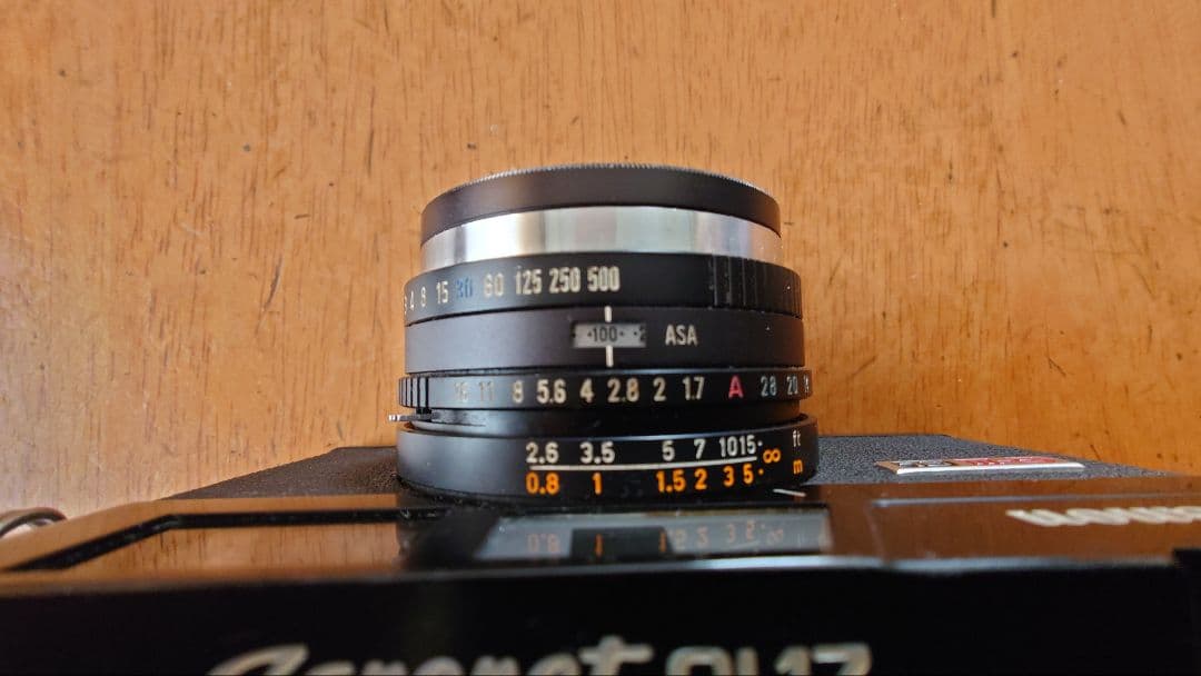 キヤノン Canon Canonet QL17 G-lll QL Black