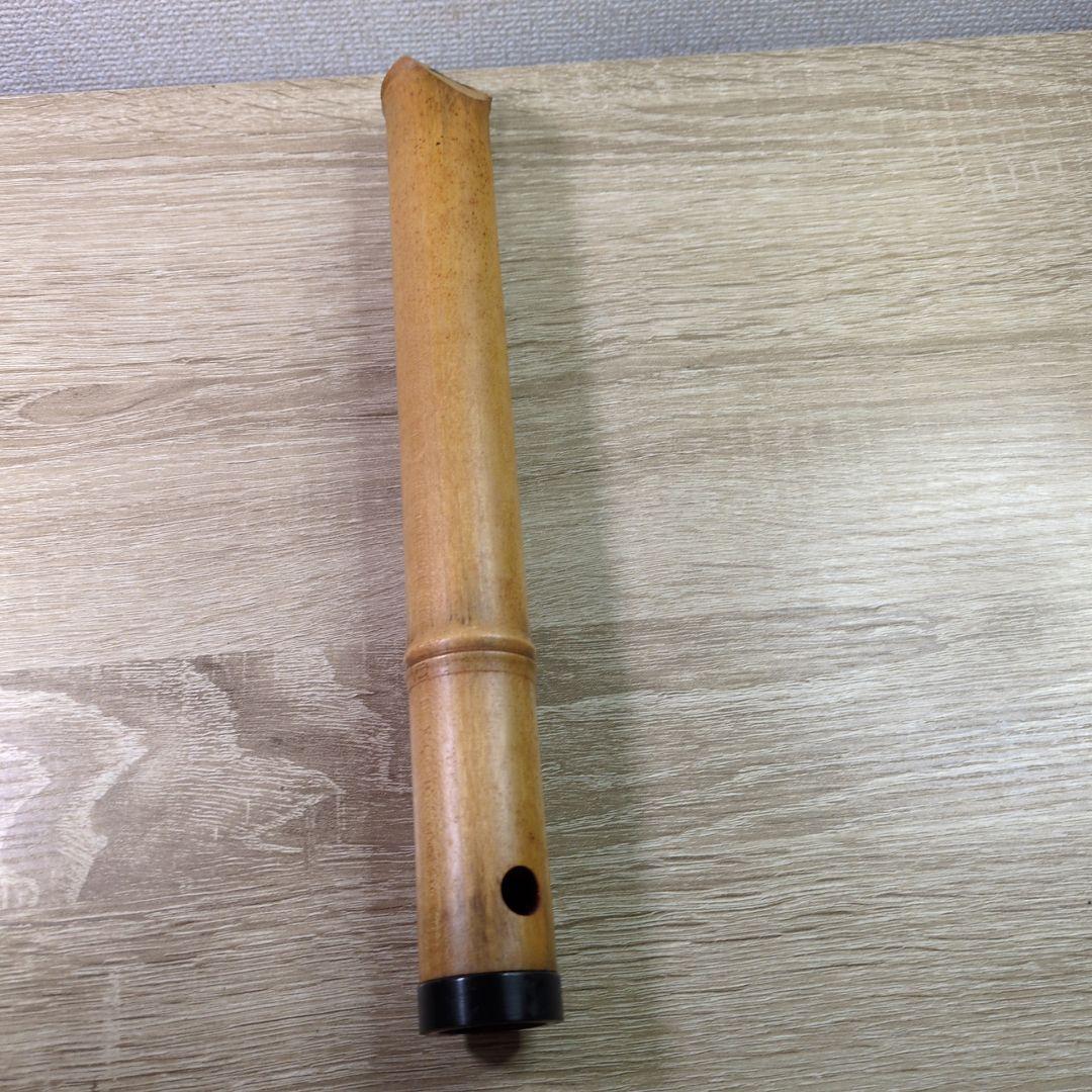 木製尺八 10号 横山勝也監製 虚竹 琴古流 一尺八寸管