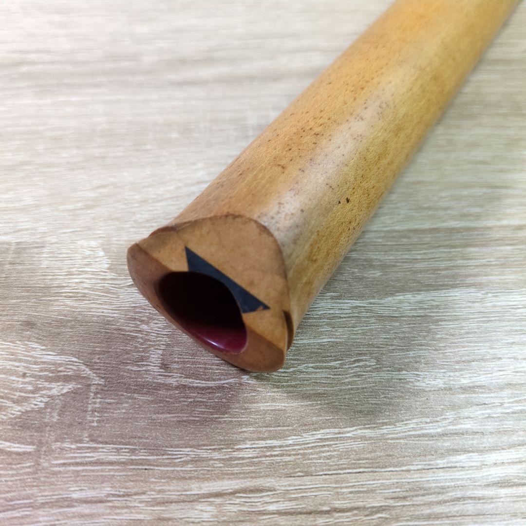 木製尺八 10号 横山勝也監製 虚竹 琴古流 一尺八寸管