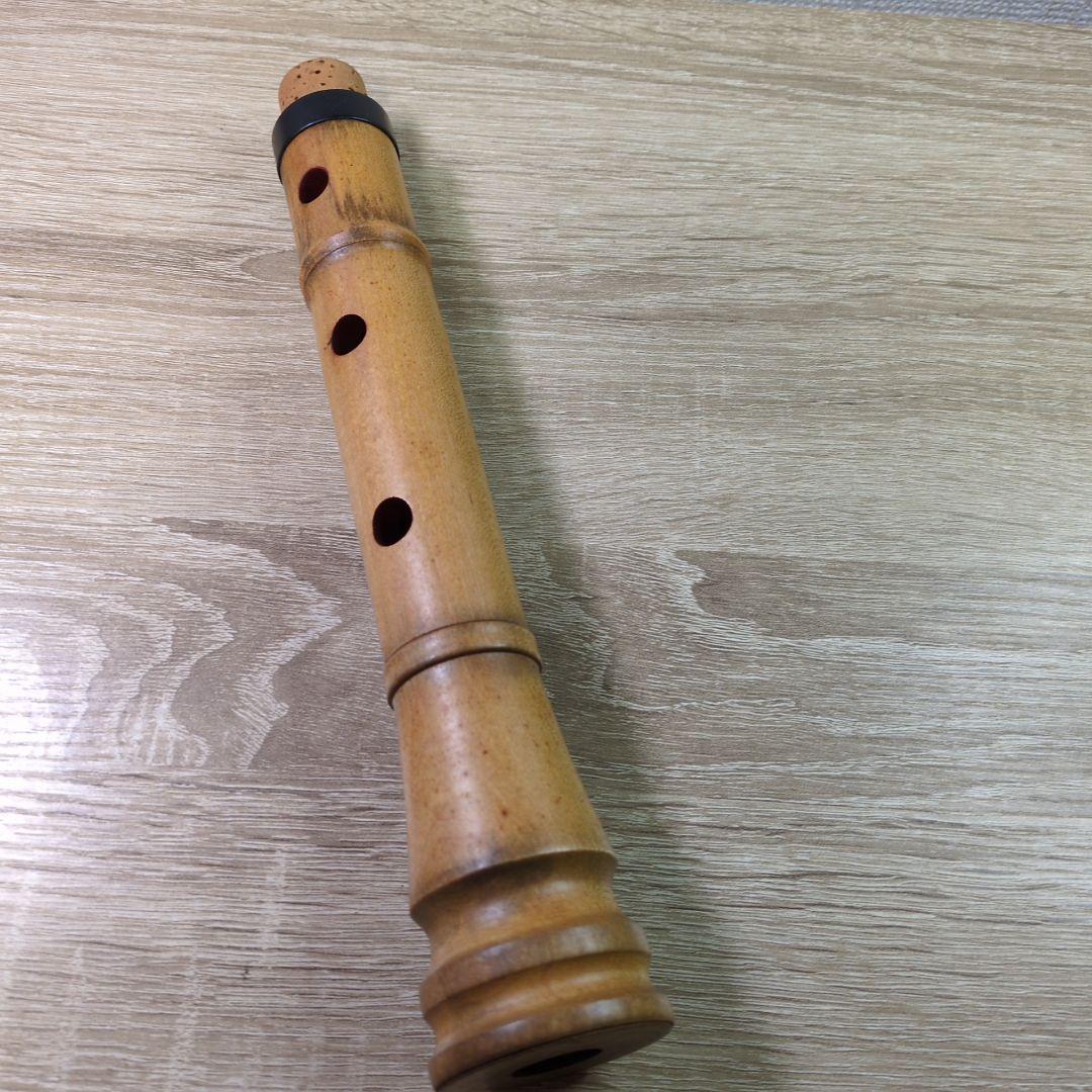 木製尺八 10号 横山勝也監製 虚竹 琴古流 一尺八寸管