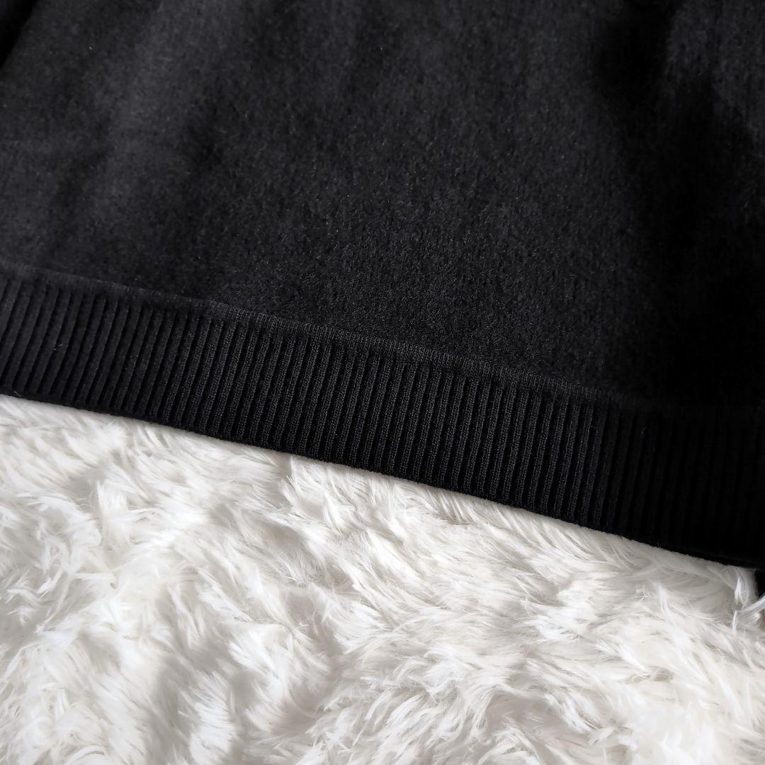 美品 マッキントッシュ カシミヤ混 チルデンニット セーター M ブラック