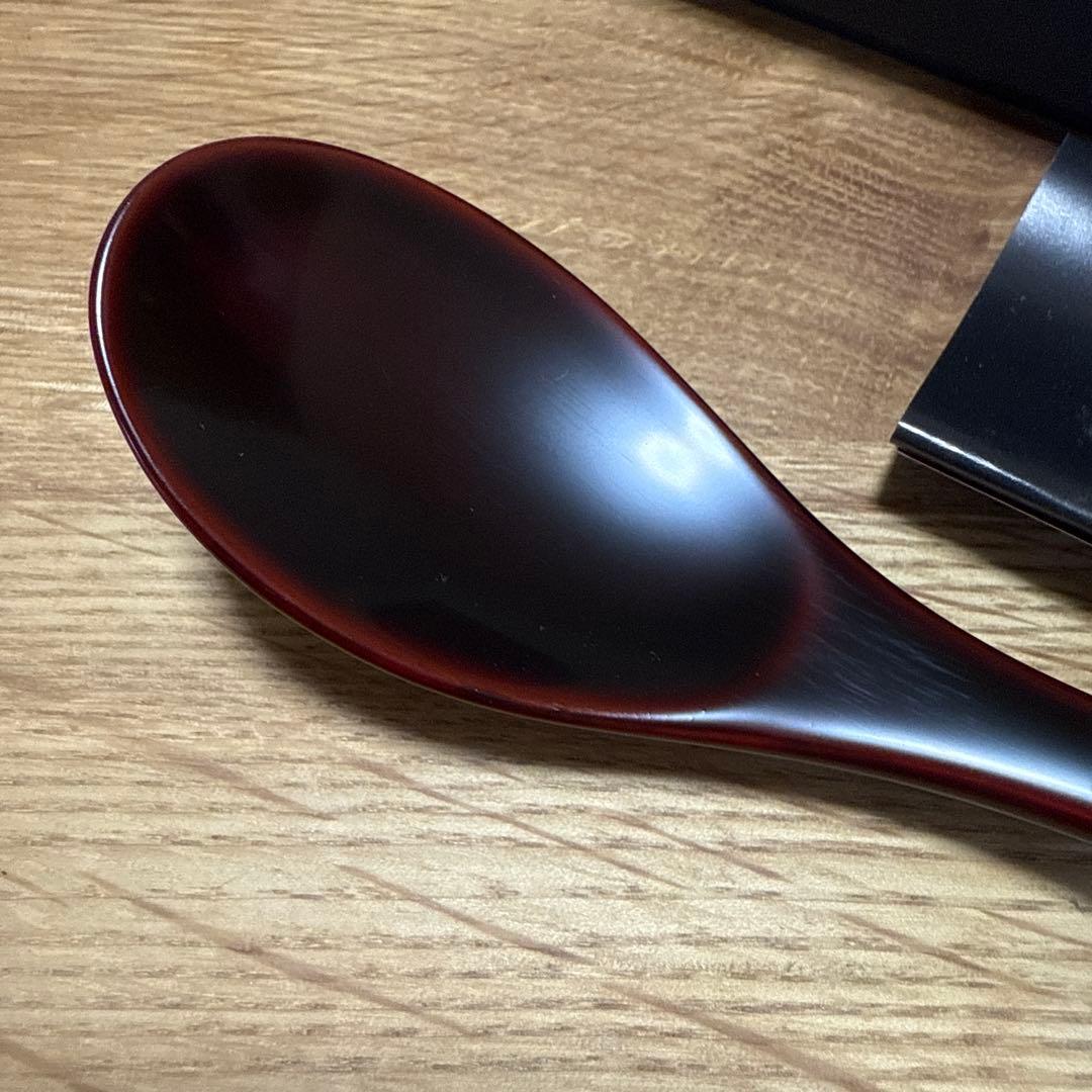 輪島屋善二　粥スプーン　匙　未使用