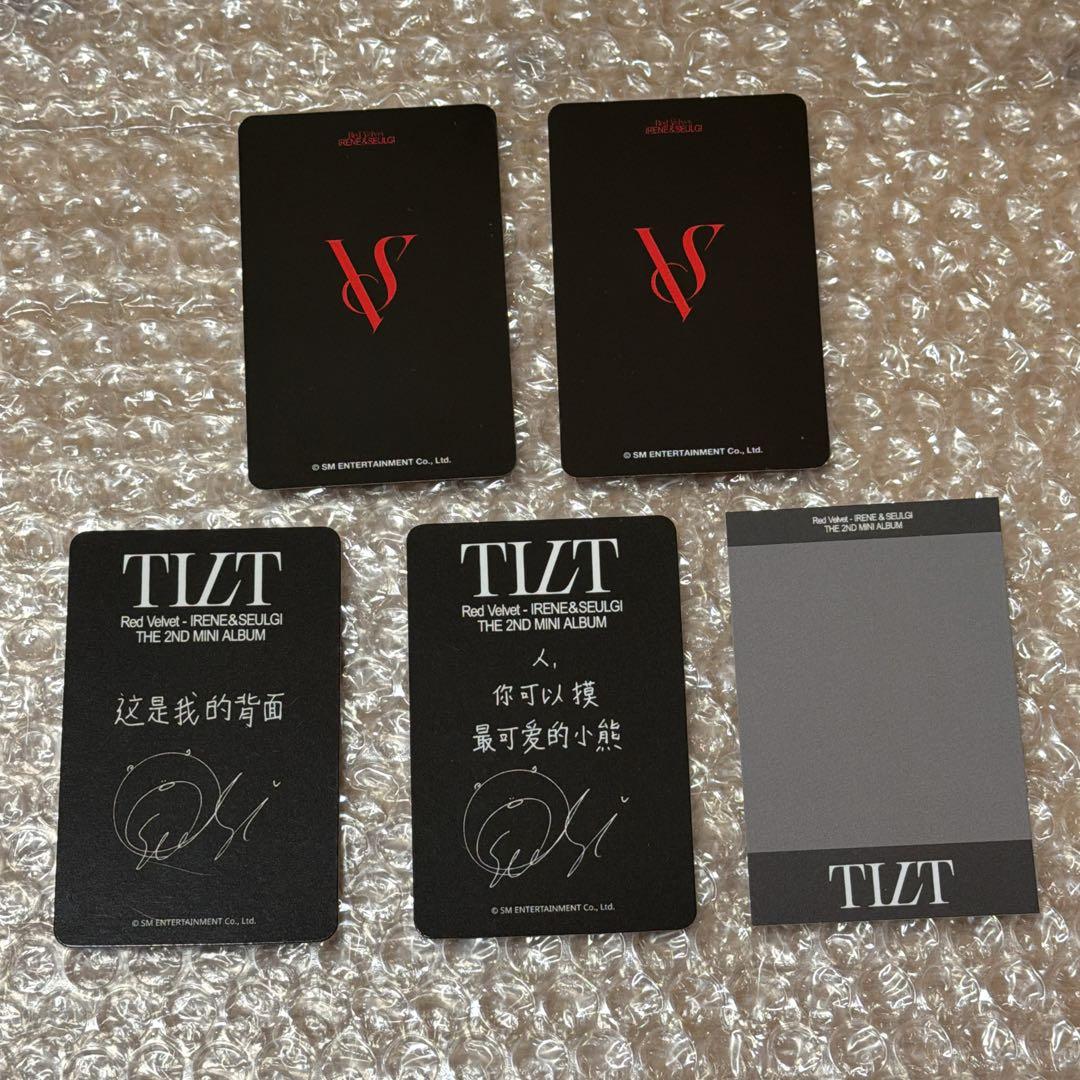 TILT IRENE SEULGI スルギ トレカ まとめ売り セット