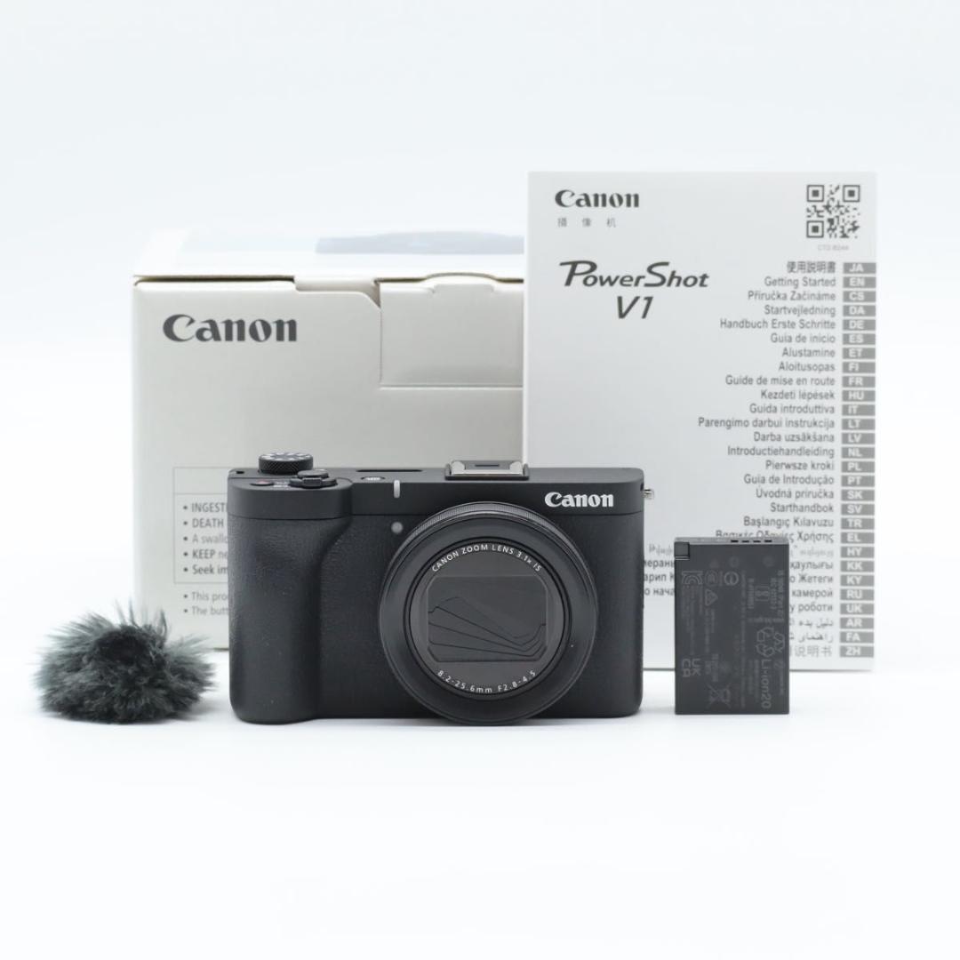 Canon Vlogカメラ PowerShot V1