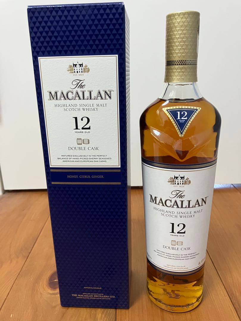 【未開栓】The Macallan マッカラン12年 ダブルカスク ウイスキー