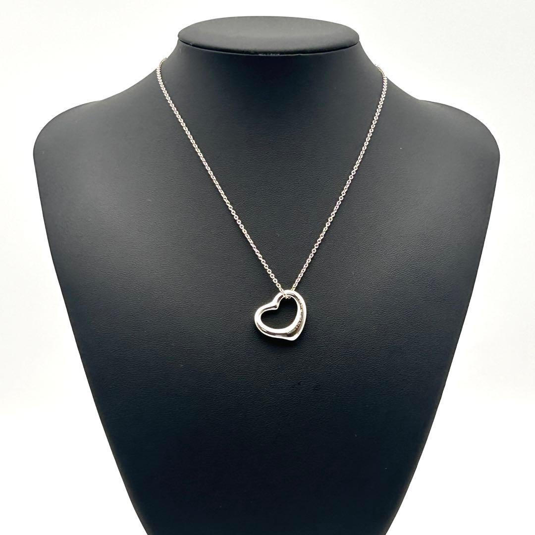 極美品✨ ティファニー ネックレス オープンハート エルサペレッティ