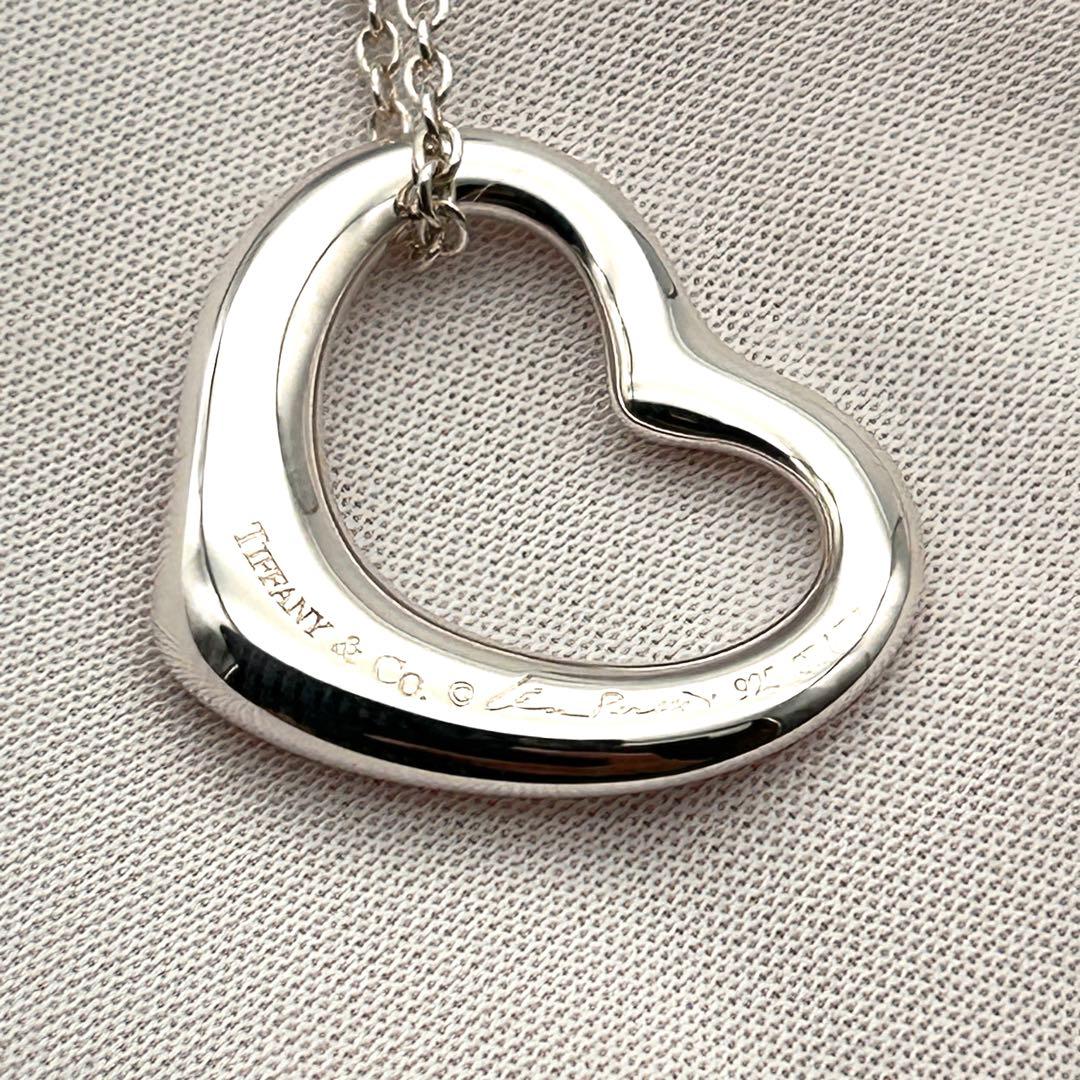 極美品✨ ティファニー ネックレス オープンハート エルサペレッティ