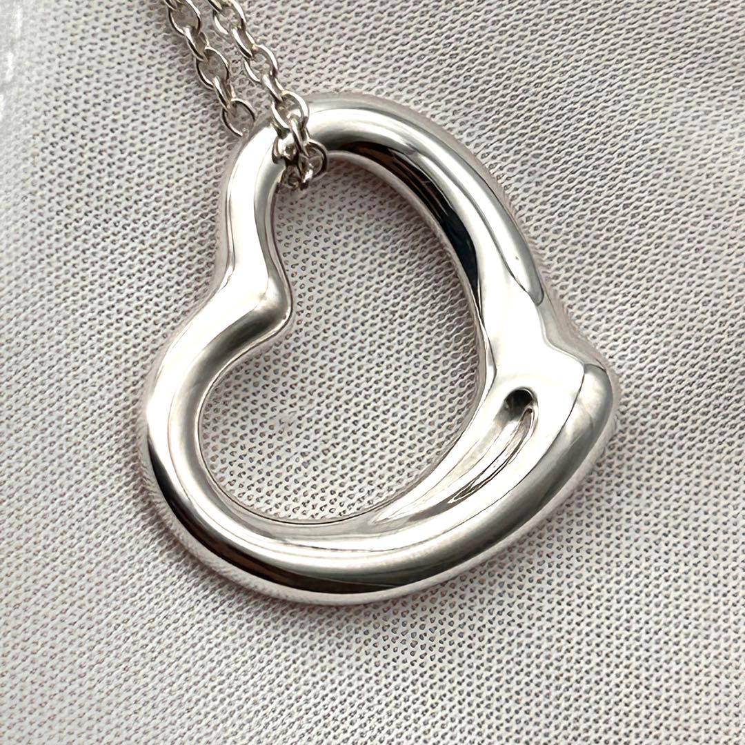 極美品✨ ティファニー ネックレス オープンハート エルサペレッティ