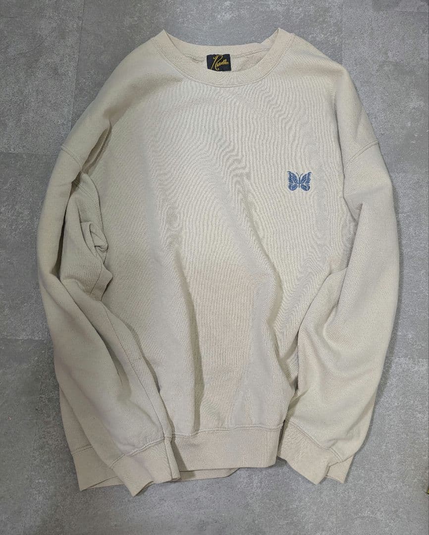 Needles ニードルズ　 スウェット　ベージュ