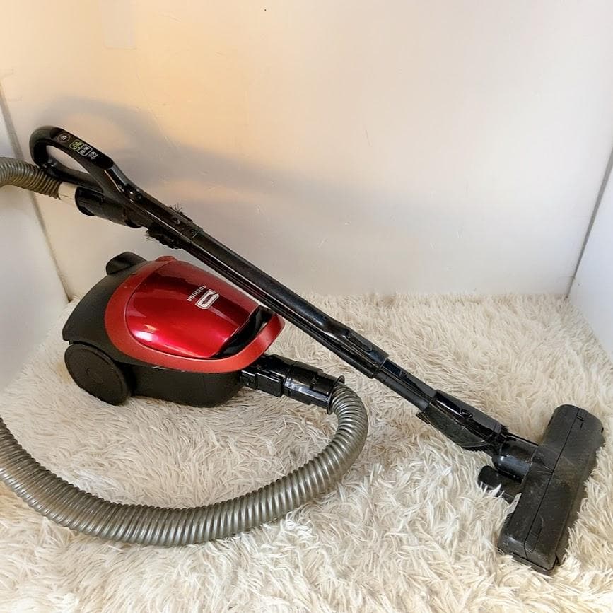 TOSHIBA VC-PL9 紙パック式掃除機 東芝 レッド 2023年製