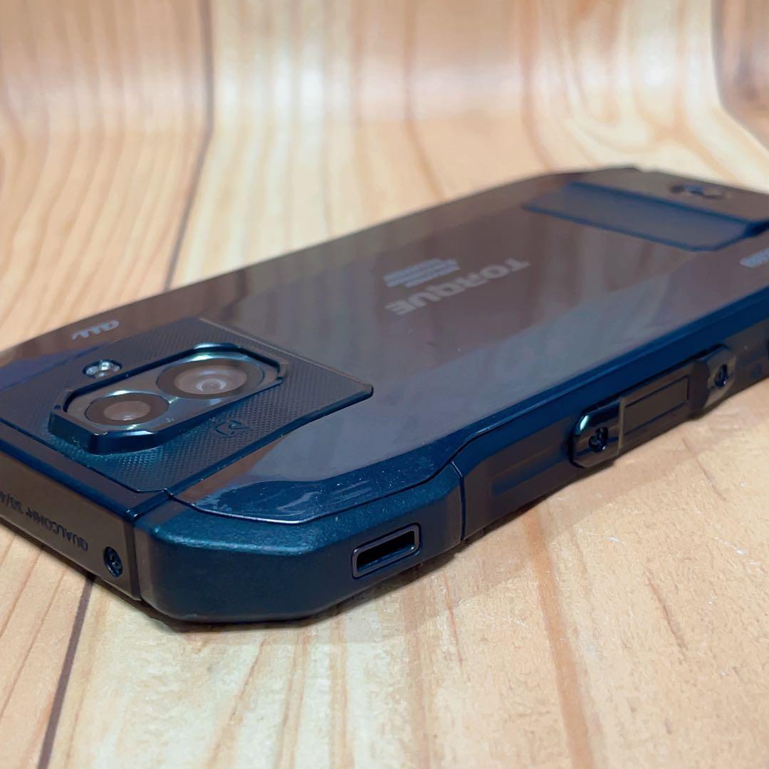 SIMフリー 本体 TORQUE G04 64 GB 058 ブラック 電池良好