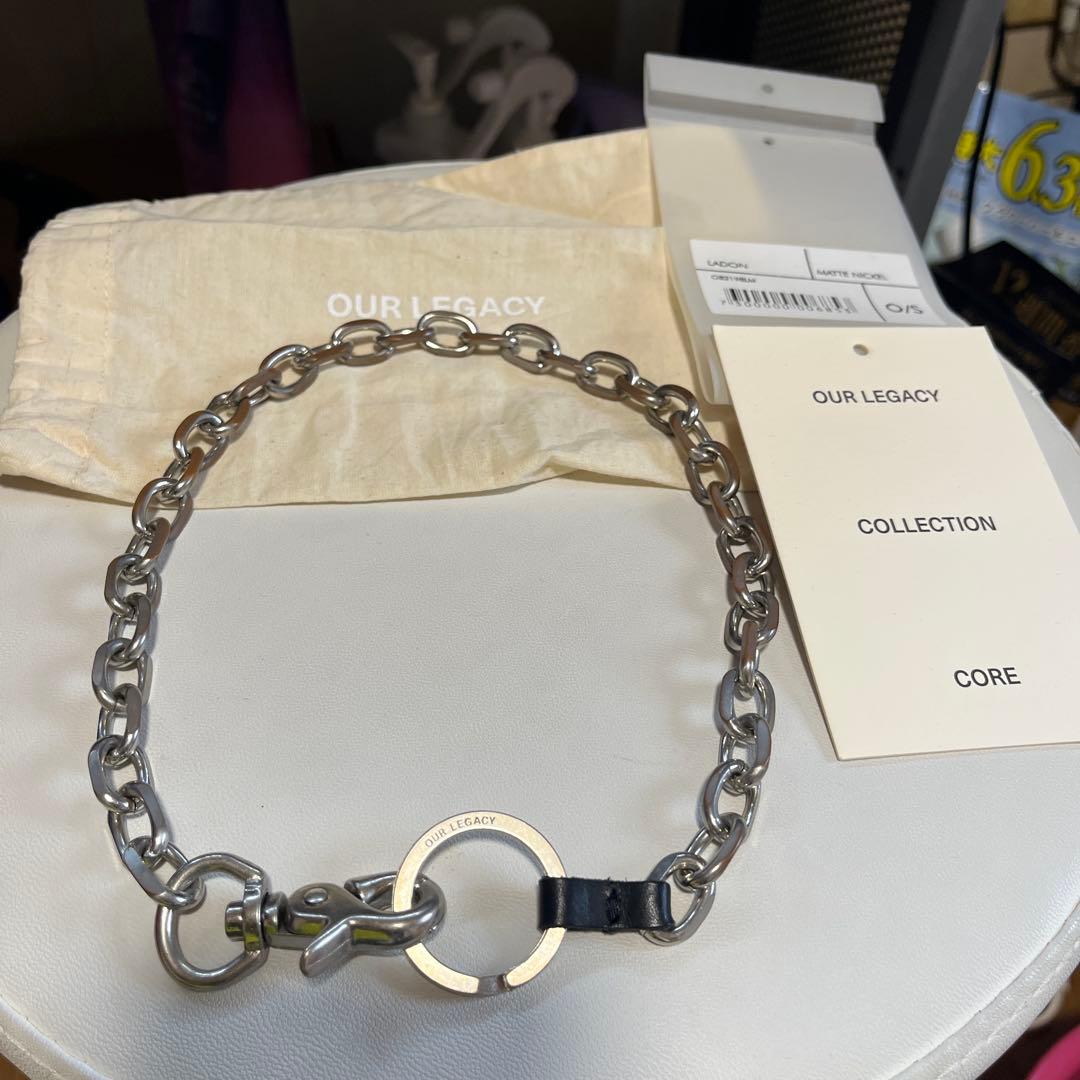 Our legacy Ladon matte nickel ネックレス