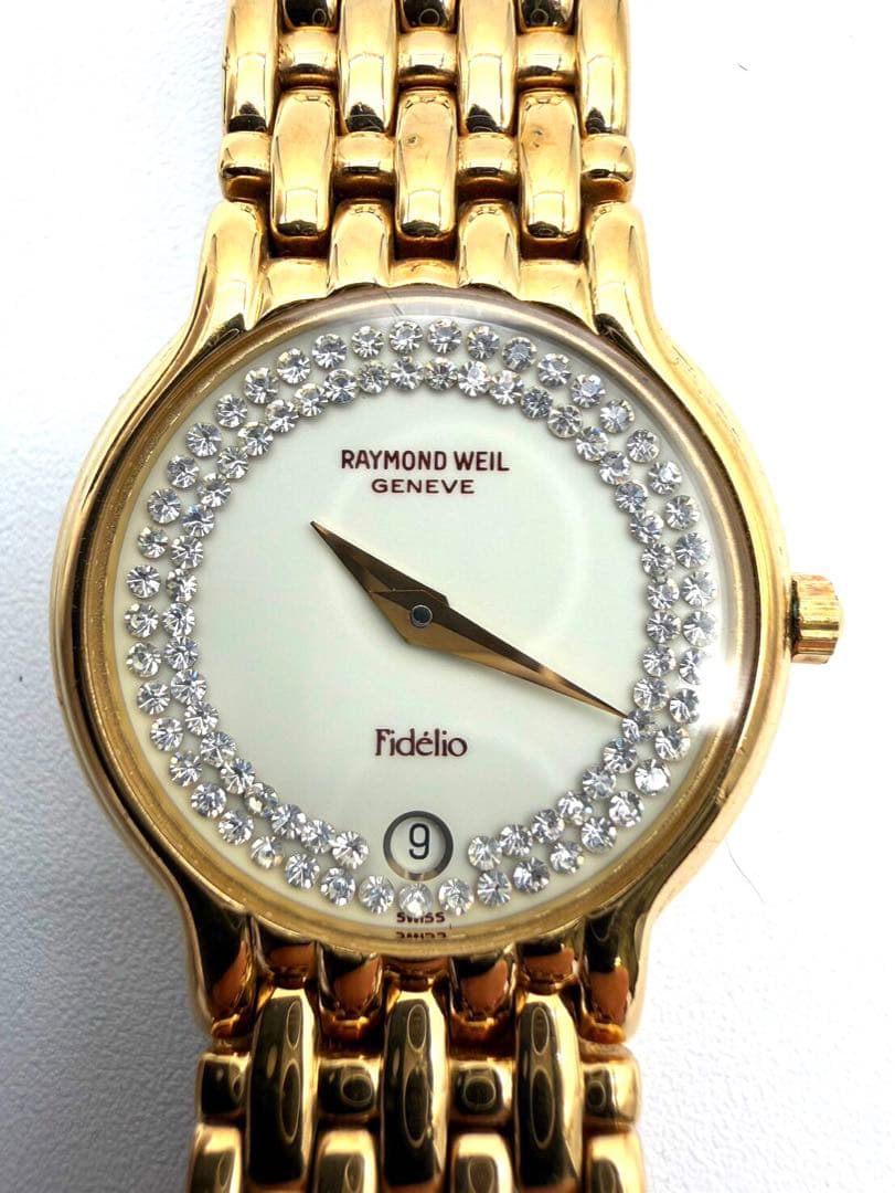 R 18K RAYMOND WEIL 時計　動作未確認