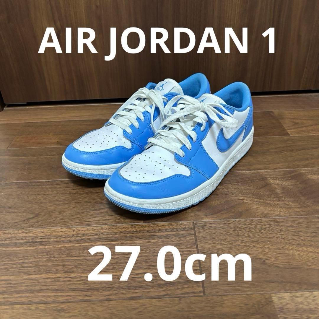 永沼 NIKE AIR JORDAN 1 LOW GOLFゴルフシューズ