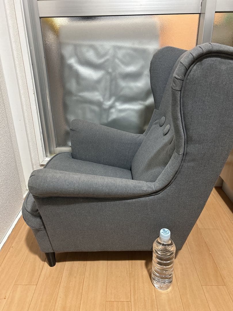 【送料込、組立不要】IKEA STRANDMON ストランドモン キッズ グレー