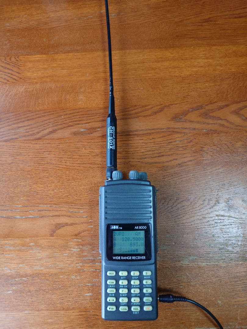 AOR　AR 8000 広範囲受信機綺麗な状態です十CH501Xアンテナ