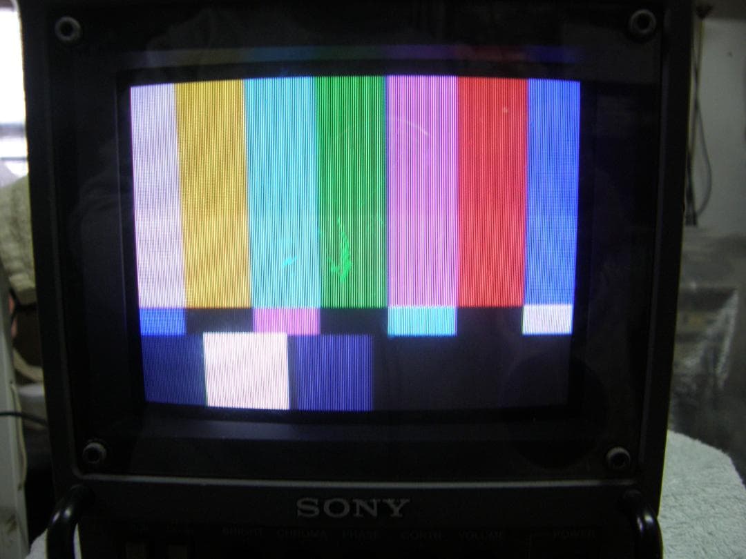 ソニーPVM－60410業務用モニター中古動作品の出品です❣