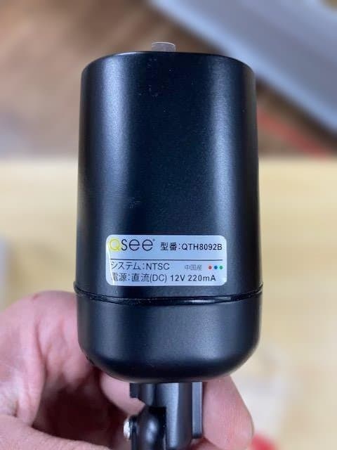未使用Q-SeeBNC HDカメラ砲弾型PIRタイプQTH8092B 4台セット