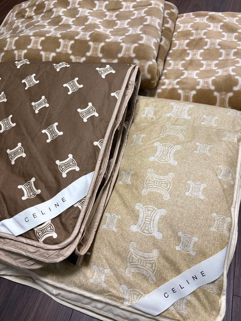 CELINE セリーヌ 毛布・掛け布団 シングル 2セット