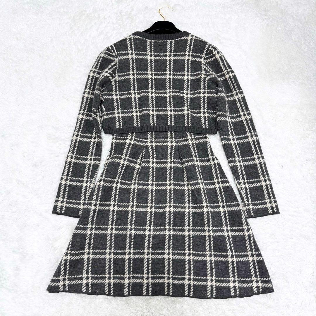 【美品✨】Pantheon Checked Knit Dress