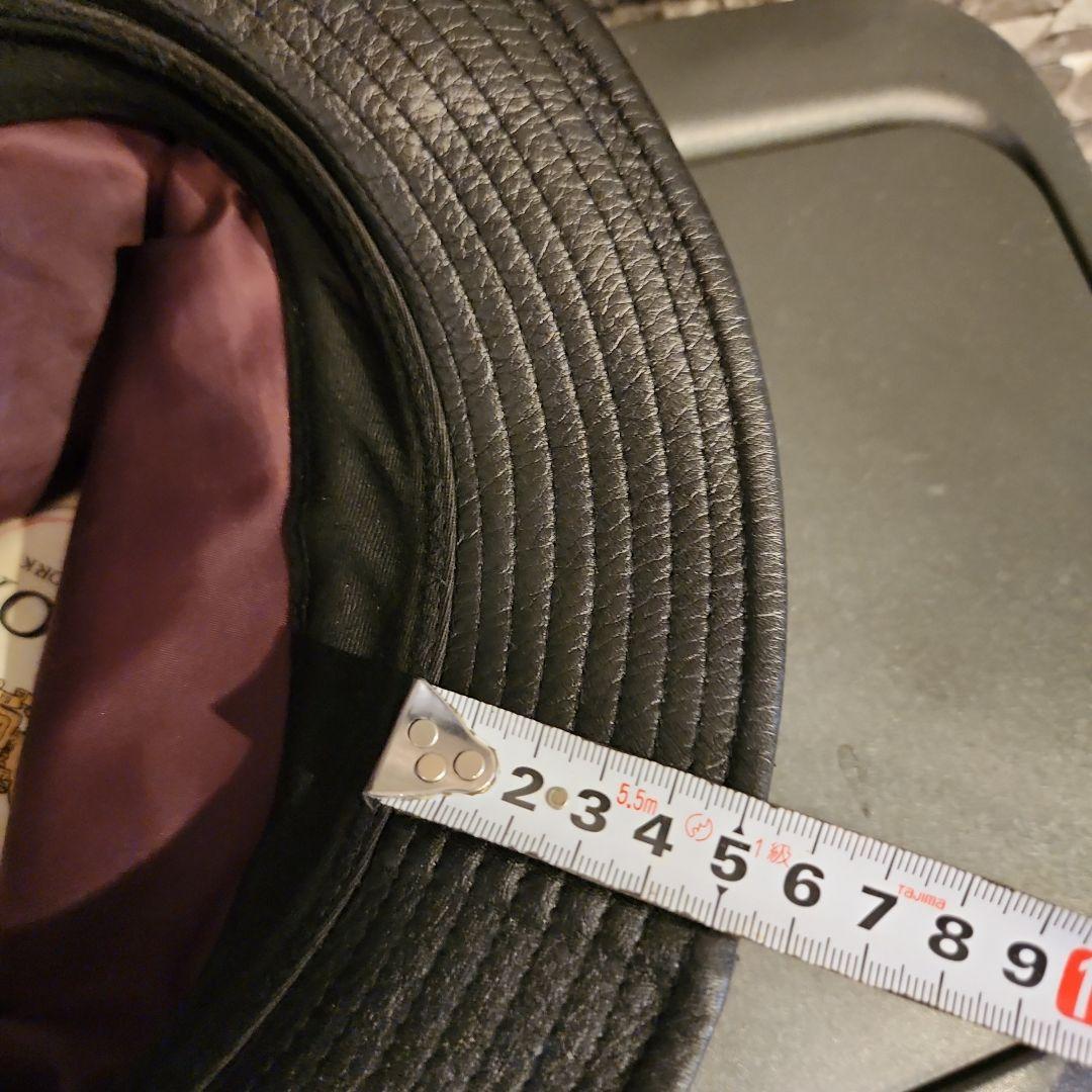 【極美品】CA4LA × KNOX 本革 レザーハット　サイズ調整可能