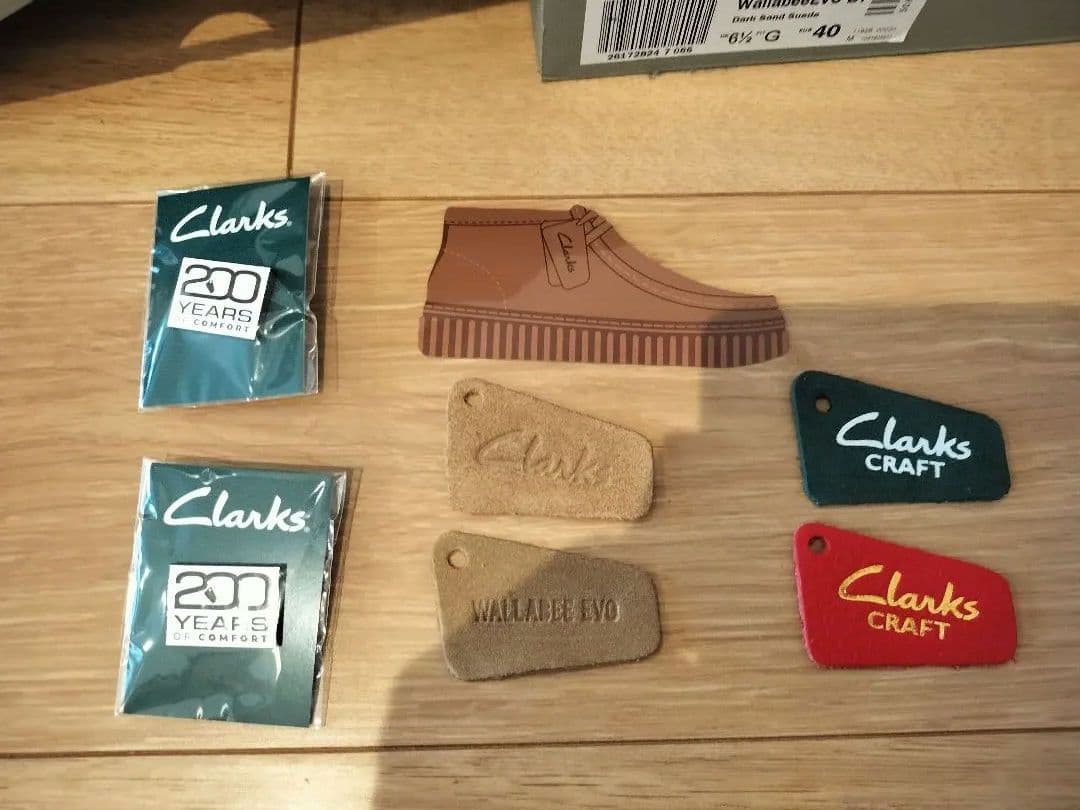 靴 Clarks WallabeeEVO Bt