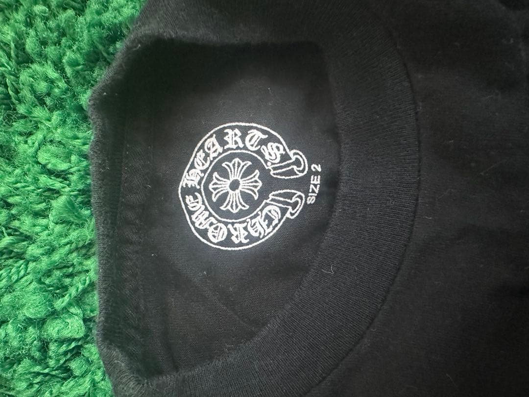 CHROME HEARTS ブラック Tシャツ サイズ2