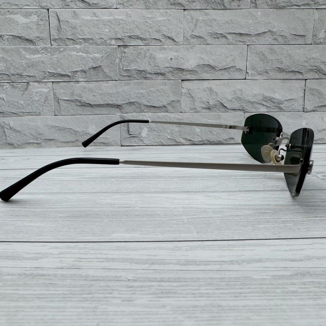 【極美品】CHANEL サングラス リムレス 4002 ココマーク