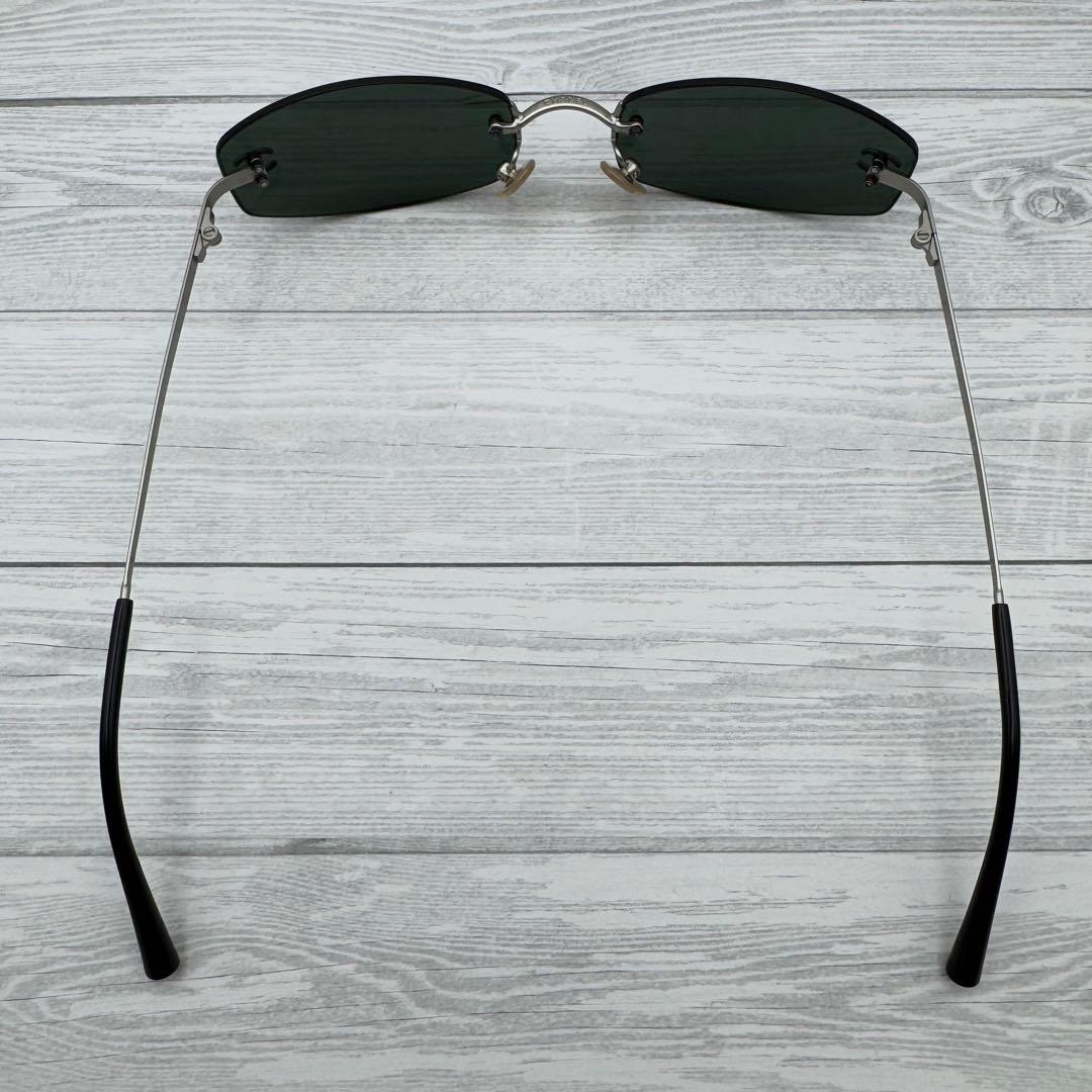 【極美品】CHANEL サングラス リムレス 4002 ココマーク