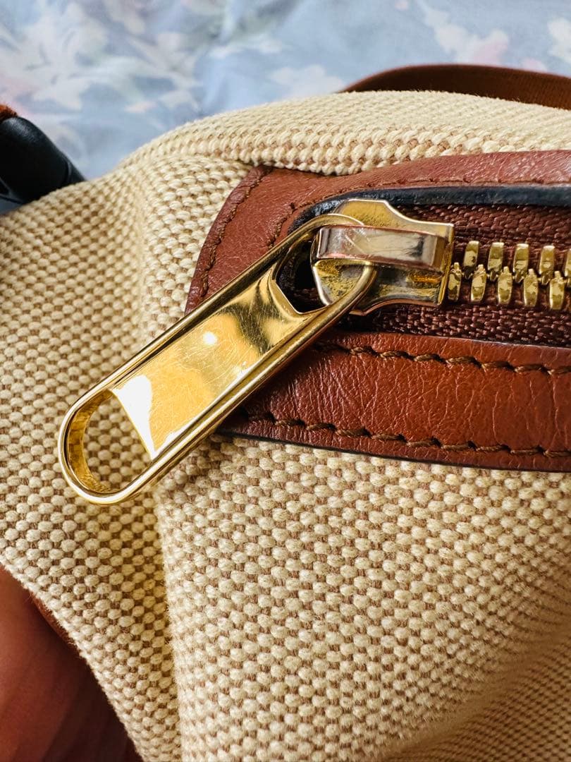 GUCCI ボディバッグ ベージュ/グリーン/レッド