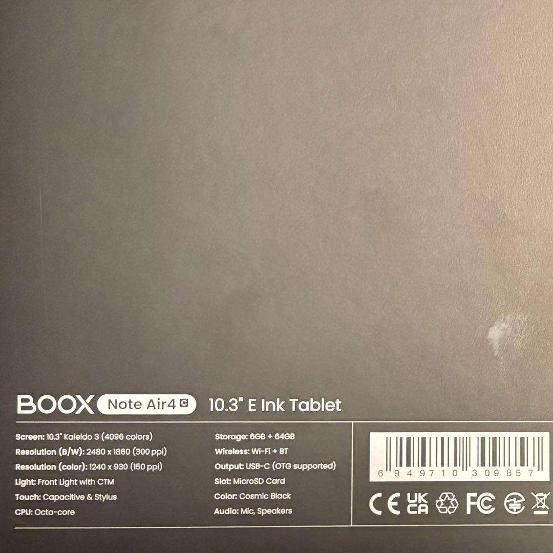 は*ん様 BOOX Note Air4c