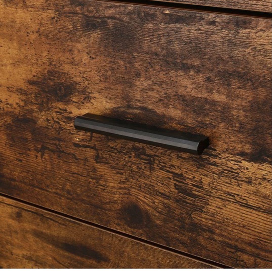 ダークブラウン 木製 チェスト 引き出し ニトリ 1台