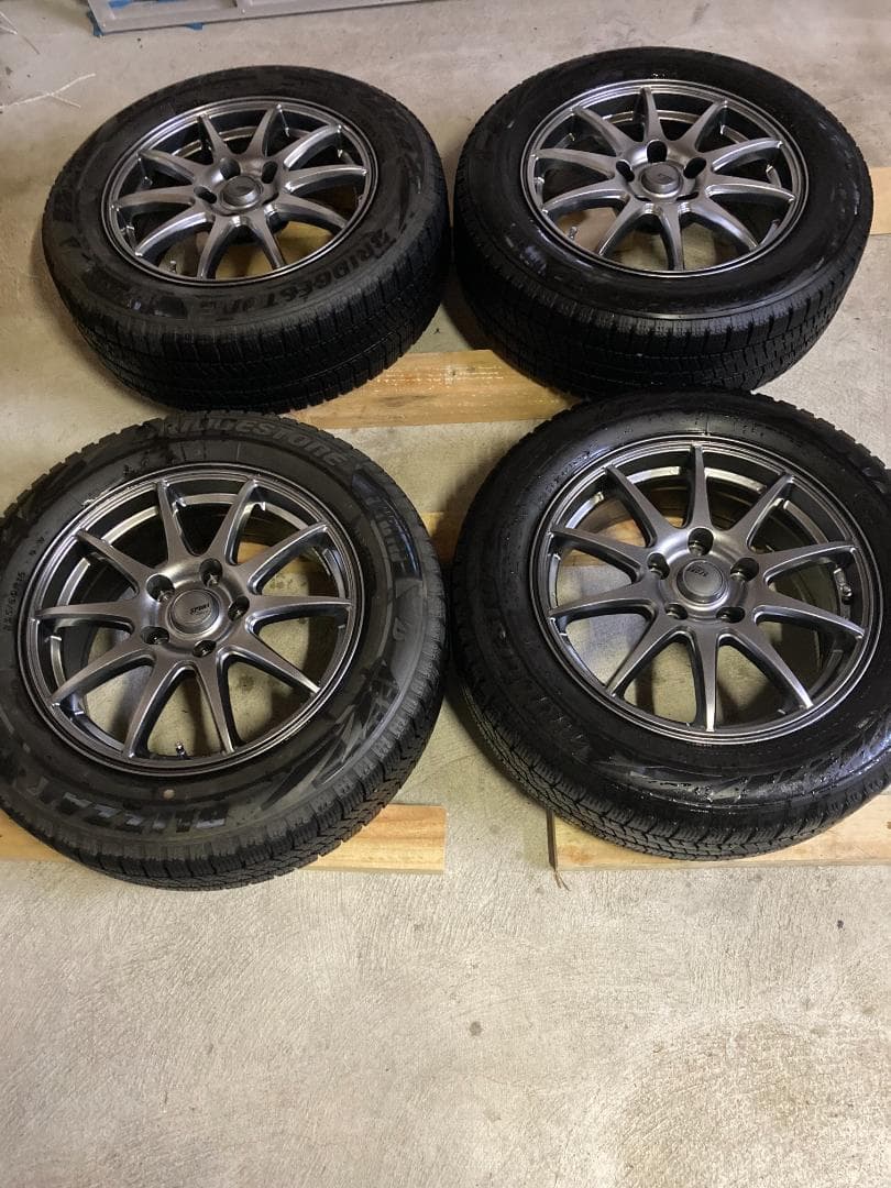 スタッドレスホイールセット　16in 6.5J +38 PCD114.3