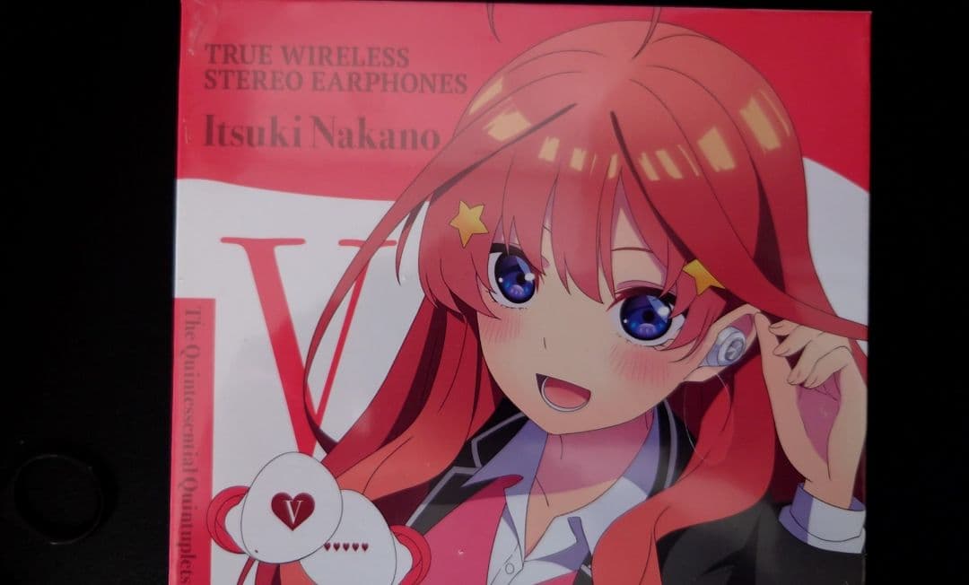 完全ワイヤレスイヤホン「五等分の花嫁∬」 中野五月(CV:水瀬いのり)モデル