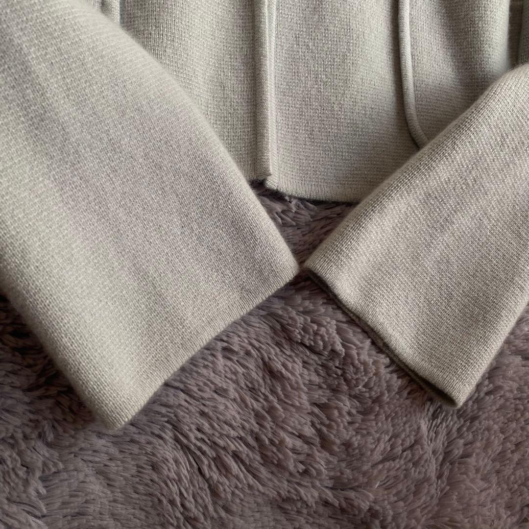 FOXEY フォクシー カシミヤ100% ミントグリーン ニットジャケット 40