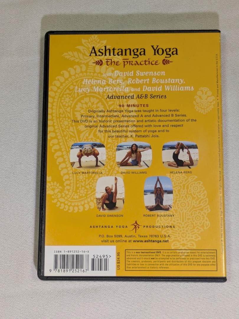 スポーツ・フィットネス Ashtanga Yoga The Practice Advanced A&B