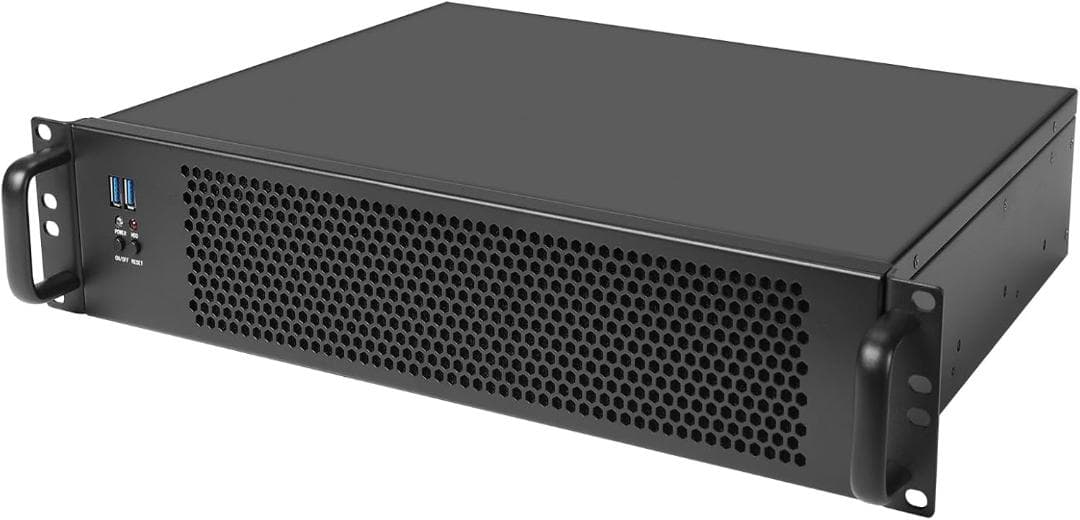 新品 IPCHASSIS 2U ATX ラックマウントシャーシFlex PSU