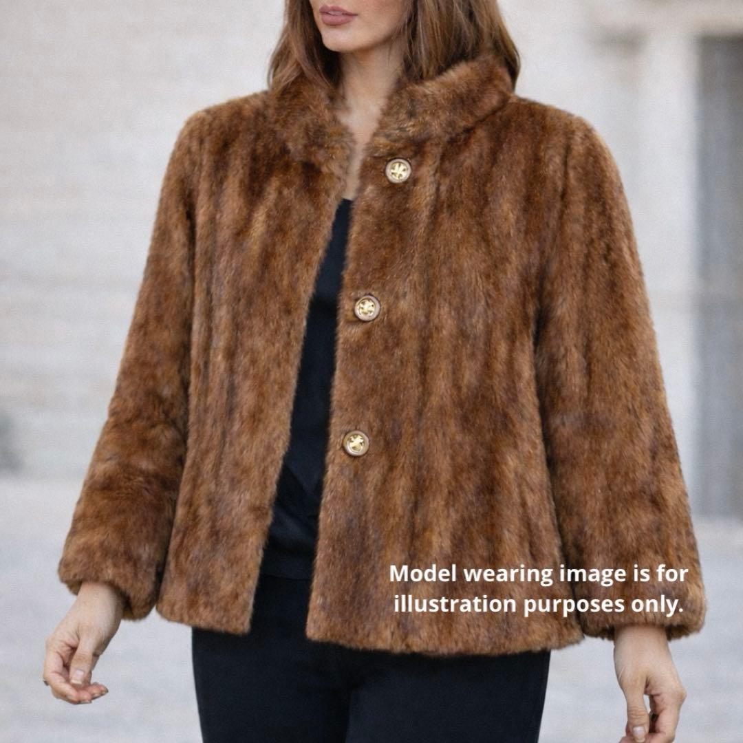 エンバ デミバフミンク ロング丈 クロップド丈 2点まとめ