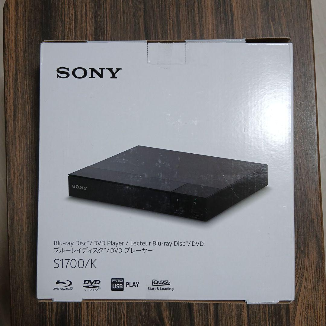 SONY Blu-ray Disc/DVD プレーヤー S1700/K