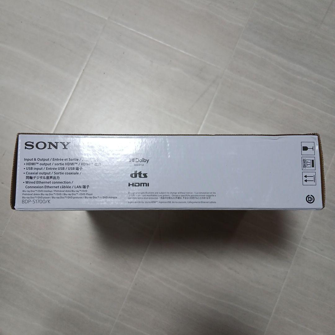 SONY Blu-ray Disc/DVD プレーヤー S1700/K