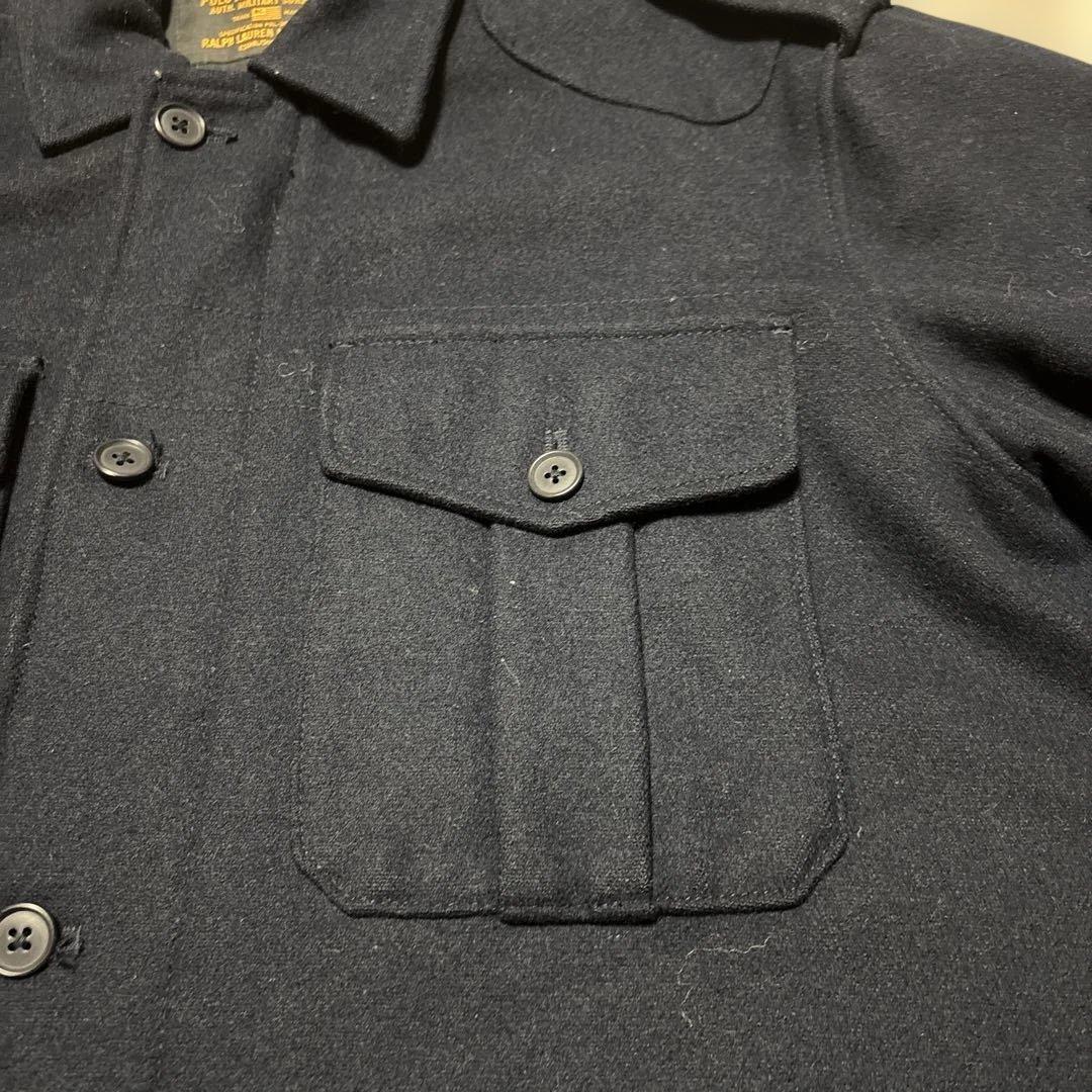 送料込ポロジーンズ ウール ミリタリー ジャケット　M-65 XL ラルフ