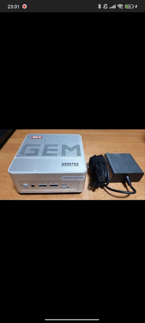 Windowsデスクトップ AOOSTAR GEN 12 miniPC Ryzen 7 7840HS