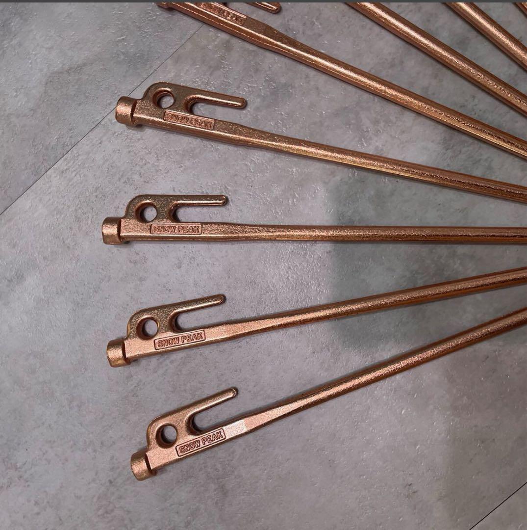 ノア　未使用　 peak 金属製ブロンズペグ 10本×3セット