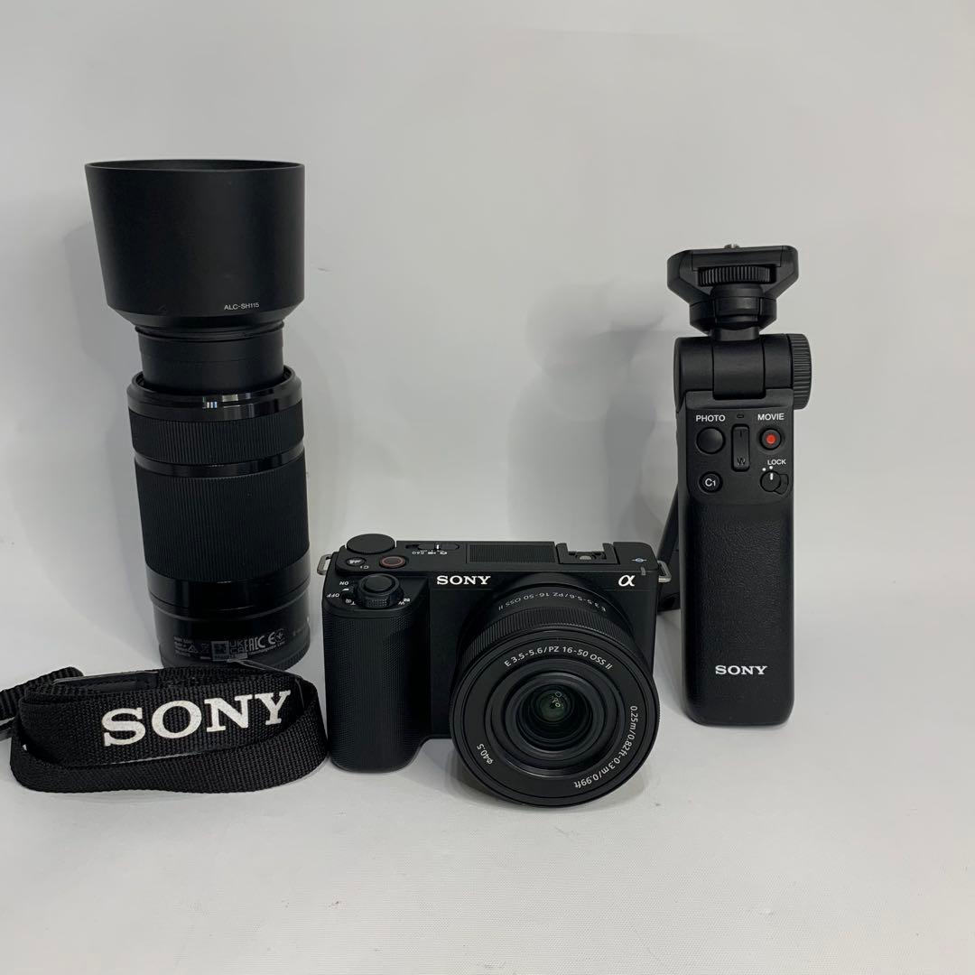 SONY ZV-E10II ミラーレス　vlogcam シューティンググリップ付