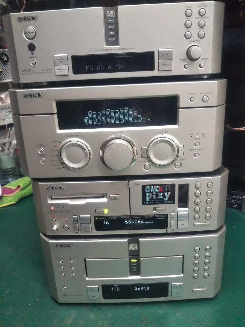SONY ST-MS919 動作品　チュ－ナ－単体　DHC-MD919の単品