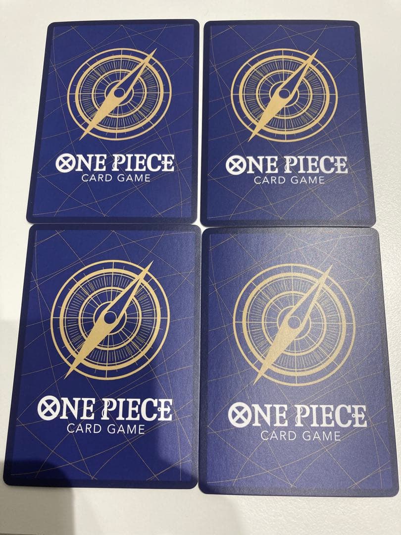 ロロノア・ゾロ　sec パラレル　4枚セット　ワンピースカード　OP06